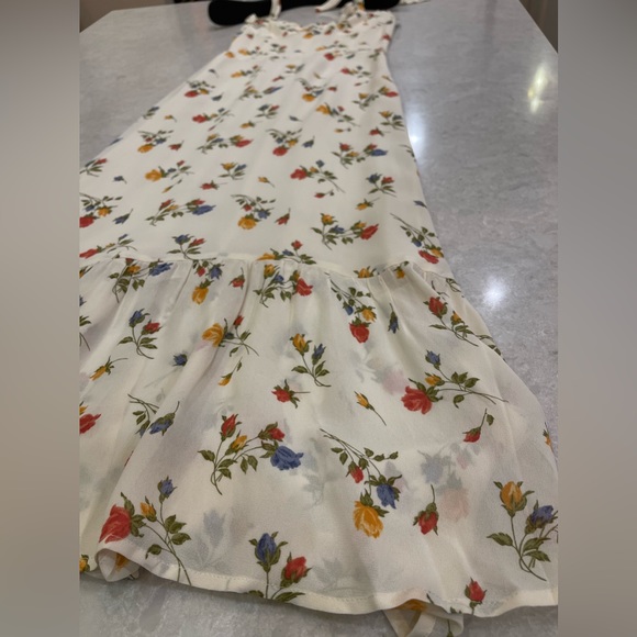 Reformation Nikita Noemi Floral Midi Dress Size 2 - Picture 4 of 8